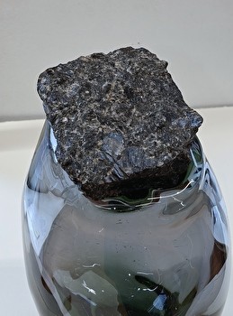 Viimeinkin yhtä, vihreä-harmaa liukuvärjäys  27x16cm