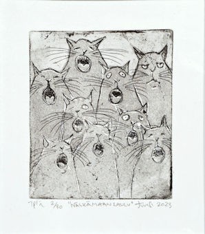 Nälkämaan laulu  9,5x7,5cm