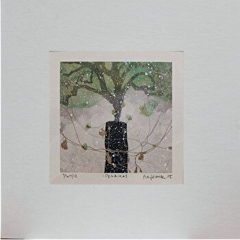 Idearikas 10x10cm Kehystämätön pikkugrafiikka