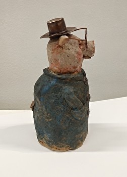 Herra Sorkkanen  17x8x8cm