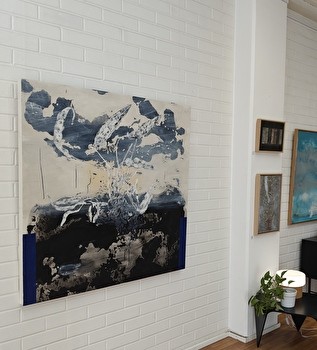 The new landscape 125x125cm