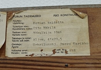 Yönkulkija 41x29cm