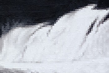 Feather III  50x100cm  (100x50cm)